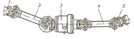 Промежуточная опора карданного вала мтз 82 схема